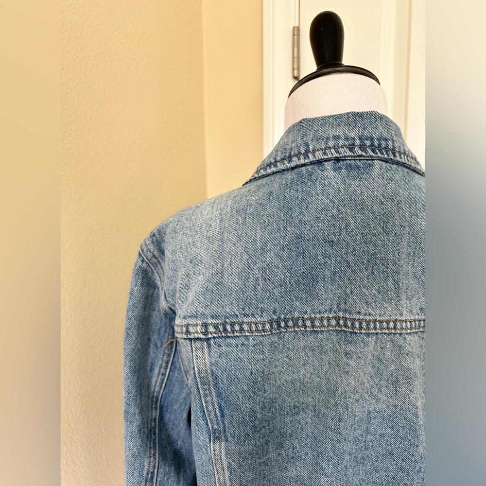BLANK NYC Denim Jacket Women’s Size Medium - Picture 10 of 16